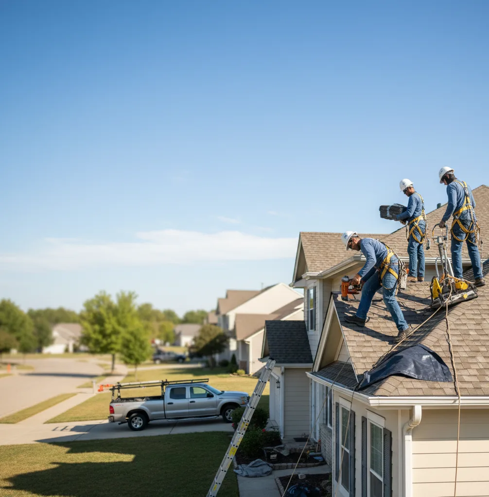 Roof Repair in Clarksville
